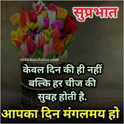 subh budhwar - good morning quotes images in hindi - शुभ दिन - vb 